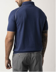 Castello d'Oro Blue Polo T-shirt  thumbnail 3